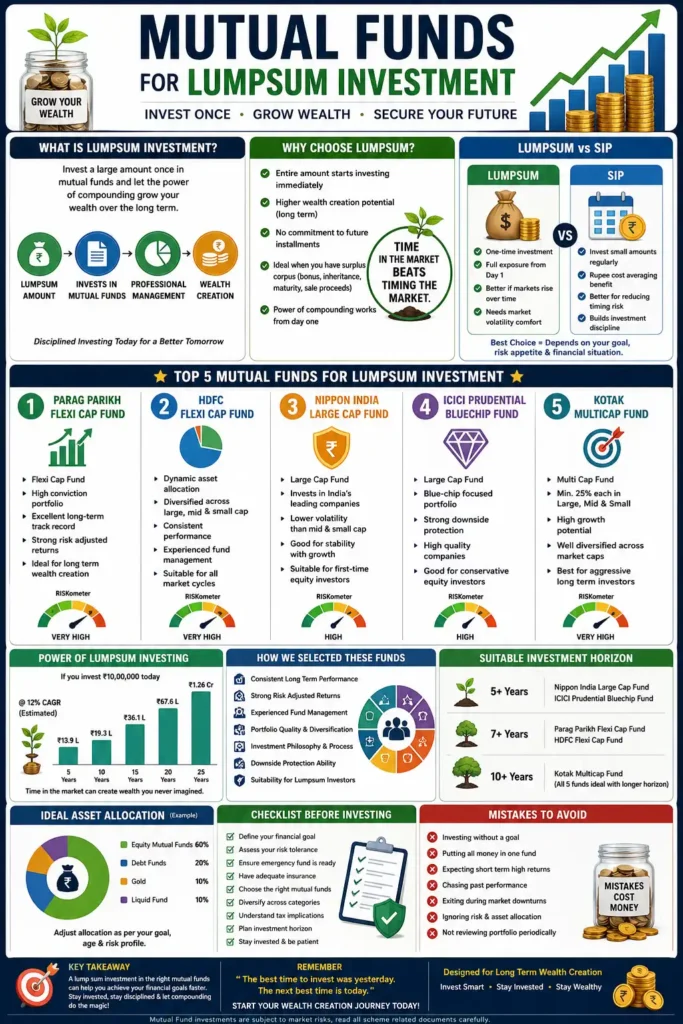 Mutual Funds for Lumpsum Investment