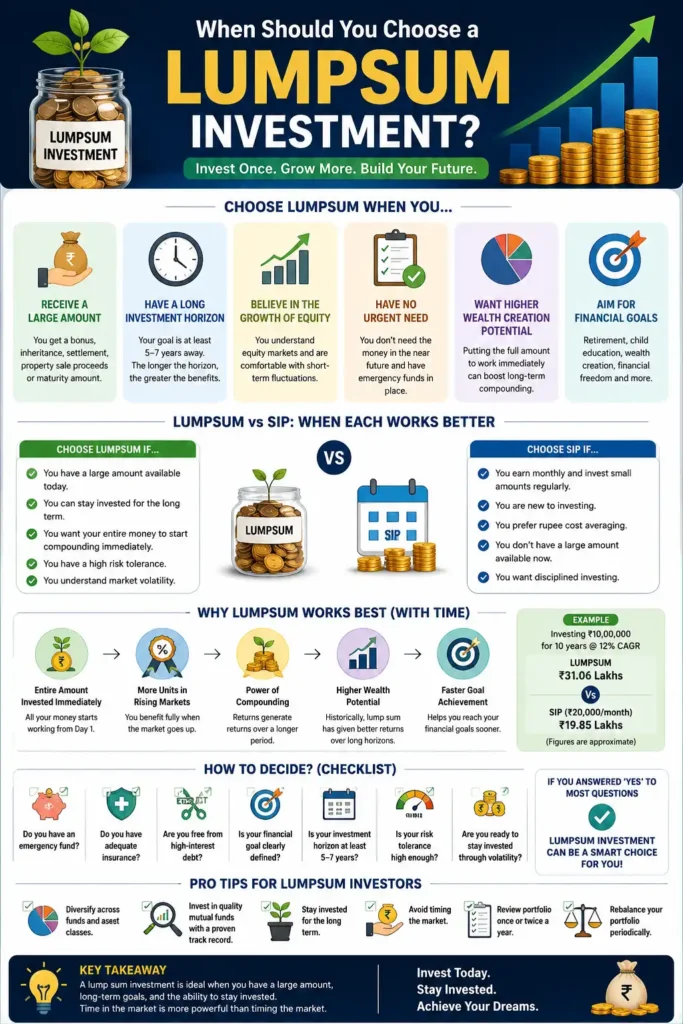 When Should You Choose a Lumpsum Investment